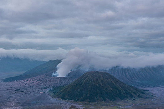 婆罗摩火山,火山,婆罗莫,国家公园,东方,爪哇,印度尼西亚