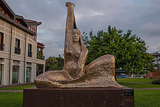 帕多瓦瑜伽雕塑