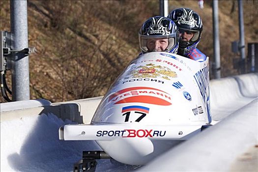 无舵雪橇,俄罗斯人,欧洲,冠军,2007年,德国