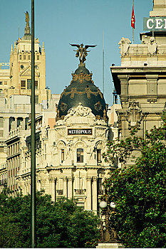 城市建筑,马德里,西班牙