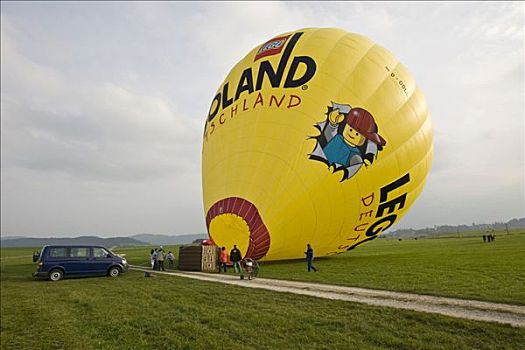 热气,热气球,德国