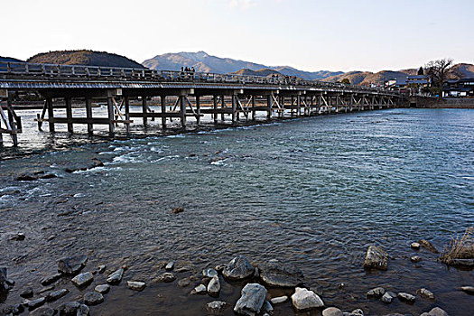 岚山,日本京都,-,2014年12月12日,渡月桥