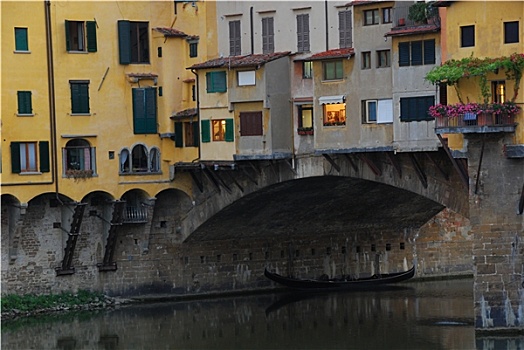 建筑,维奇奥桥,佛罗伦萨,意大利