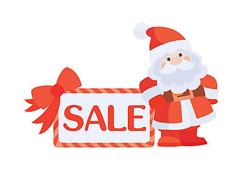 圣诞节,销售,矢量,象征,圣诞老人,海报,设计,简单,不干胶,文字,寒假,购物,折扣,广告,购买,礼物,休假,白色背景,背景