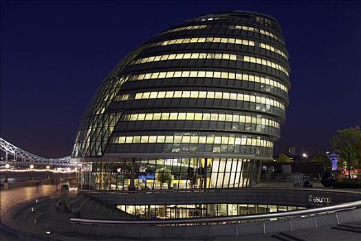 市政厅,建筑,伦敦