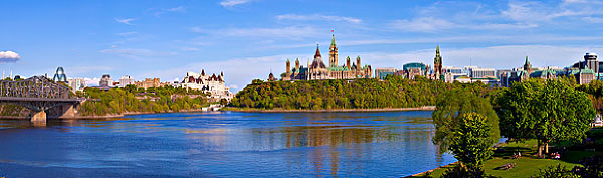 加拿大,议会,建筑,渥太华,安大略省