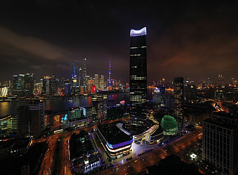 上海,北外滩,白玉兰,广场,酒店,航拍照片
