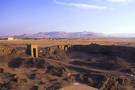 埃及,丹达拉,哈索尔神庙,庙宇