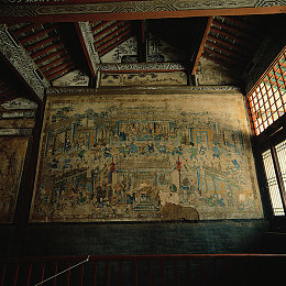 少林寺壁画图片