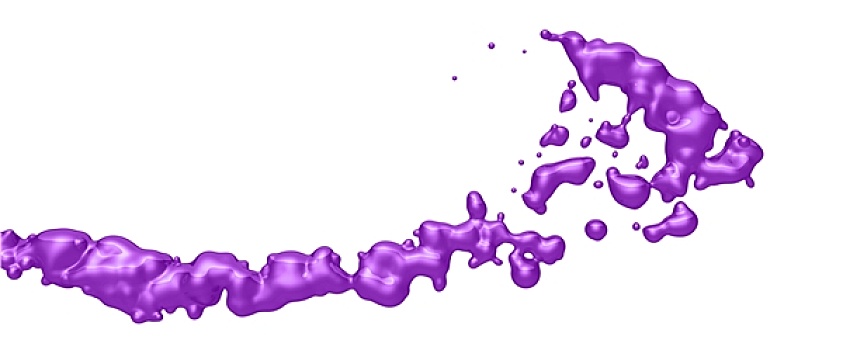 紫色,液体,白色背景