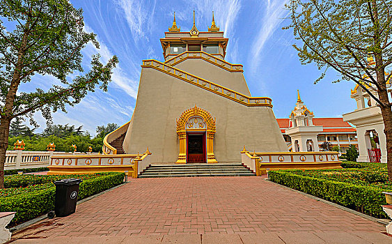 河南洛阳白马寺泰国园建筑景观