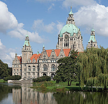 新市政厅,汉诺威,下萨克森,德国,欧洲