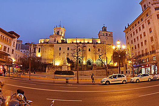 内城,桑坦德,大教堂,坎塔布里亚,西班牙,欧洲