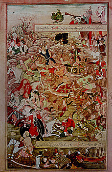 16世纪,插画,14世纪,故事,历史,蒙古人