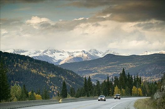 泛加高速公路,冰川国家公园,不列颠哥伦比亚省,加拿大
