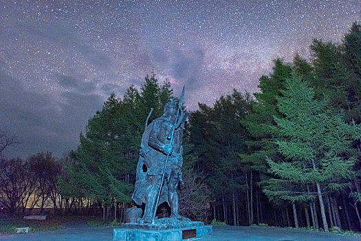 兴凯湖璀璨星空