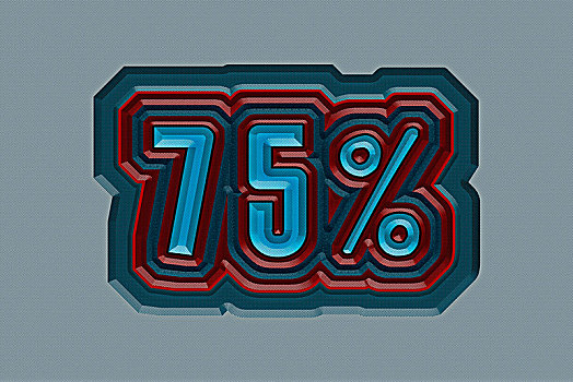 75%