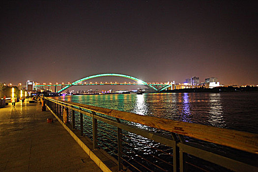 上海徐汇滨江夜景