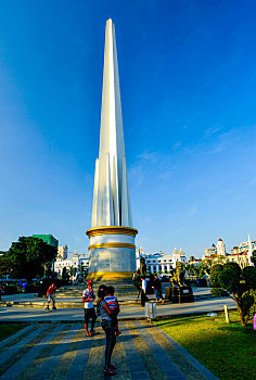 缅甸仰光广场