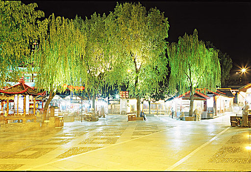 杭州,宋城,夜景