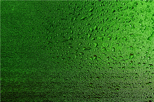 水滴,绿色,瓶子