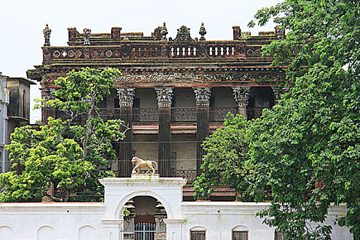 19世纪,宫殿,沙阿,孟加拉,八月,2008年
