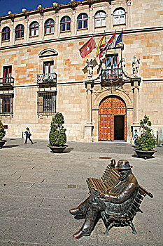 西班牙,宫殿,安东尼奥-高迪,雕塑