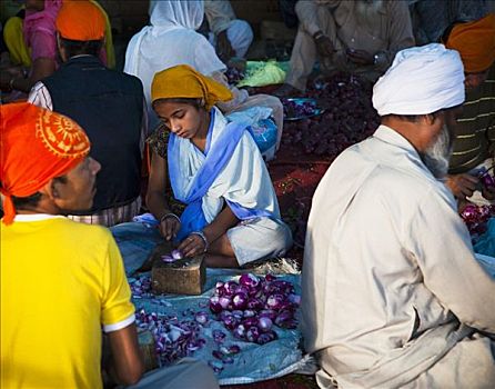 吃,旁遮普,印度