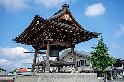 日本高山市的寺庙