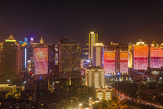 青岛夜景灯光秀