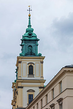 波兰华沙圣十字教堂