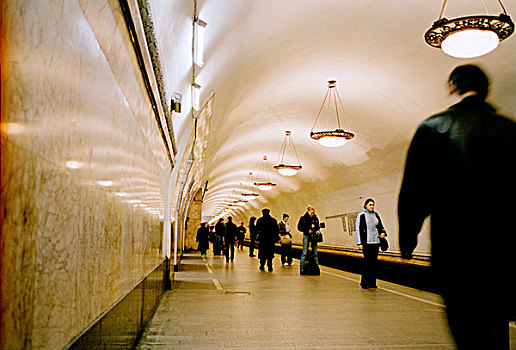 地铁,车站
