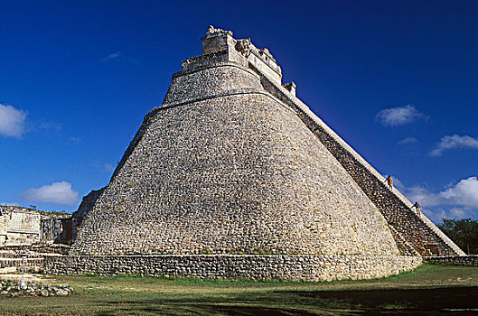 金字塔,玛雅,遗址,乌斯马尔,尤卡坦半岛,墨西哥,北美