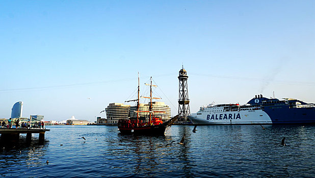 巴塞罗那旧港
