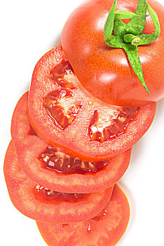 切片的西红柿