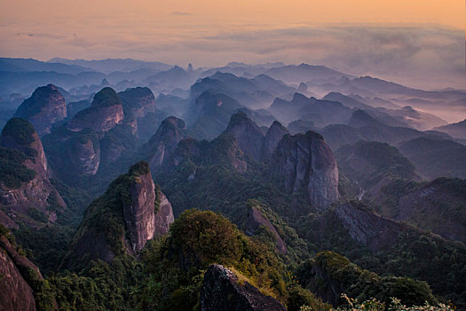 湖南崀山风光