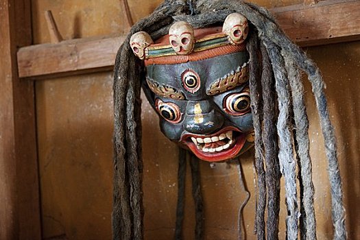 仪式,面具,不丹