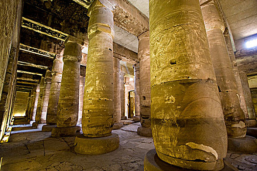 多柱厅,寺庙,阿比杜斯,埃及