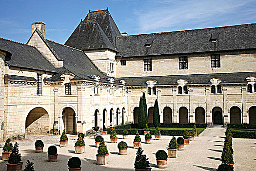 法国,曼恩-卢瓦尔省,安茹,皇家,教堂