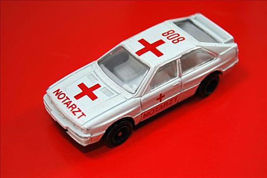 汽车模型,紧急,外科,救护车,红十字