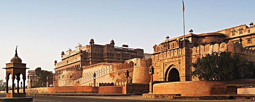 堡垒,路边,比卡内尔,拉贾斯坦邦,印度