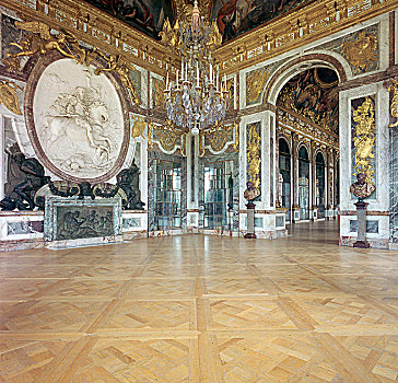 大厅,战争,凡尔赛宫,17世纪,艺术家,未知