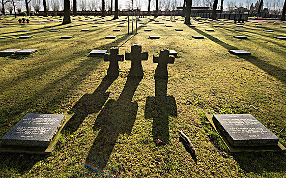 德国,军事墓地,墓碑,石头,第一次世界大战,西佛兰德省,佛兰德斯,比利时,欧洲