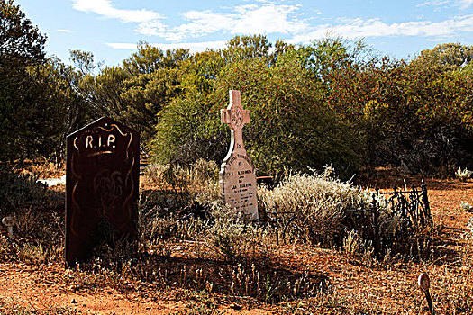 金矿区,墓地,西澳大利亚,澳大利亚