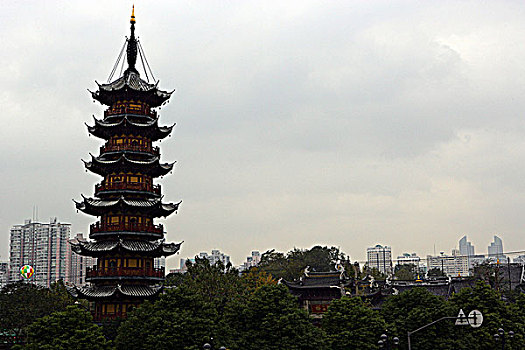 塔,庙宇,上海