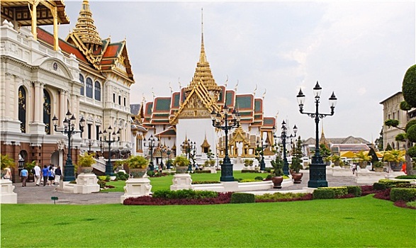 大皇宫,宫殿,曼谷,泰国