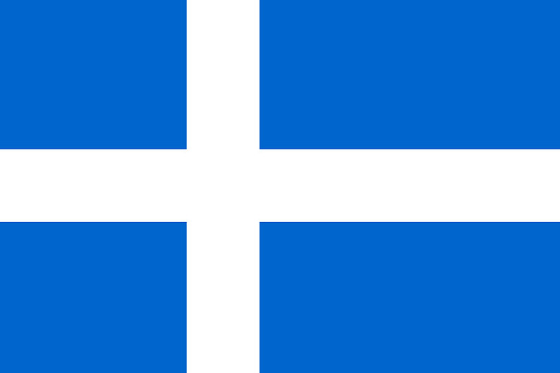 哥得兰岛国旗图片