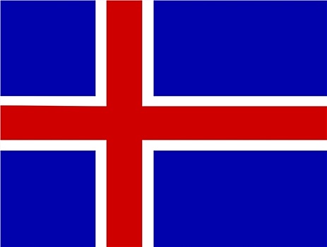 冰岛,旗帜