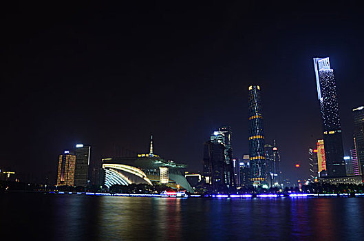 珠江新城夜景