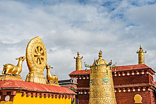 西藏大昭寺环境